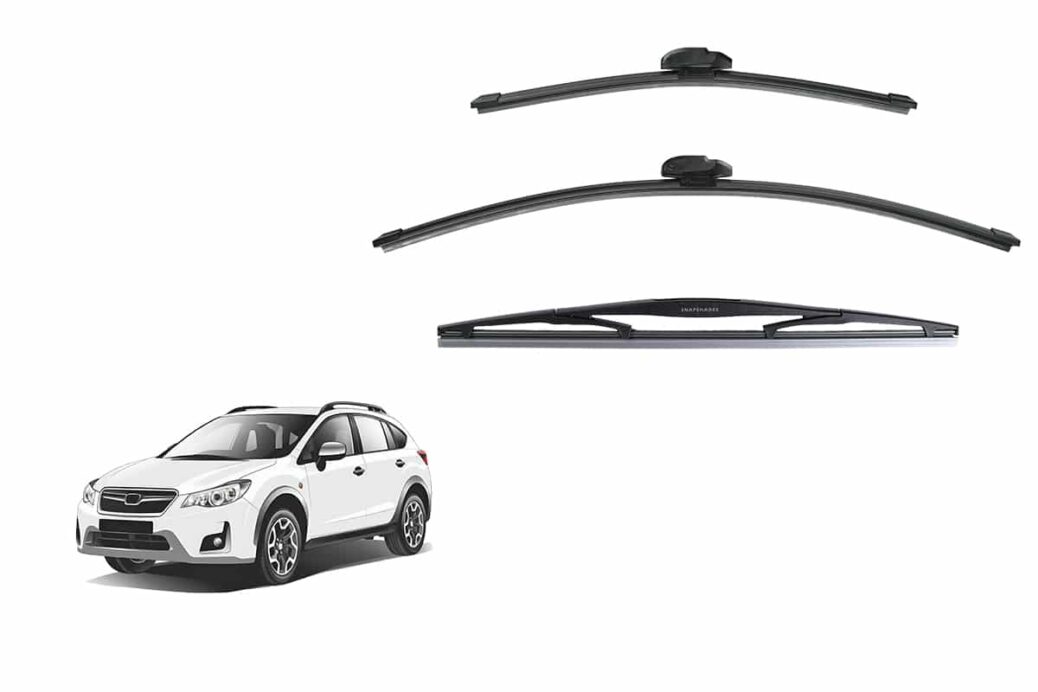 Subaru XV/Crosstrek 1st Gen/Impreza Hatchback 4th Gen Car Window Wipers (GP; 2011-2017)