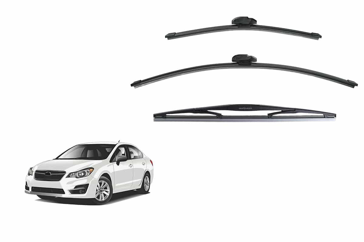 Subaru Impreza Sedan 4th Generation Car Window Wipers (GJ; 2011-2016) Subaru Impreza Sedan 4th Generation Car Window Wipers (GJ; 2011-2016)