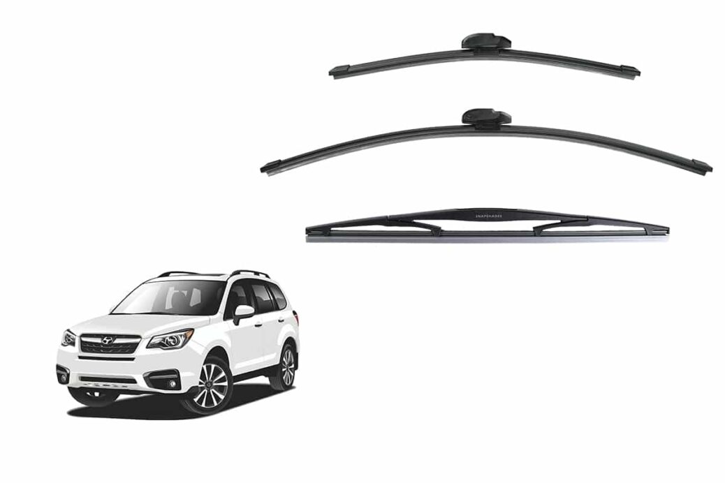 Subaru Forester 4th Generation Car Window Wipers (With Eyesight Assist) (SJ; 2013-2018)