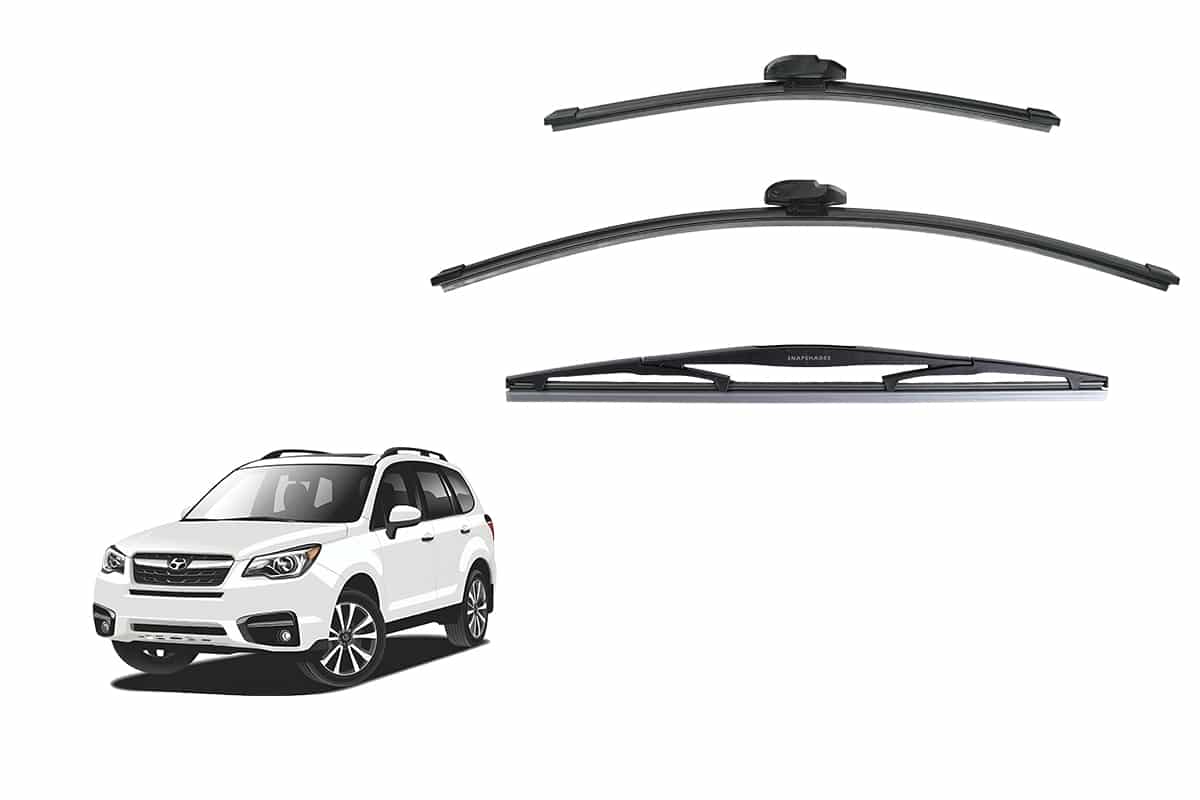 Subaru Forester 4th Generation Car Window Wipers (With Eyesight Assist) (SJ; 2013-2018) Subaru Forester 4th Generation Car Window Wipers (With Eyesight Assist) (SJ; 2013-2018)