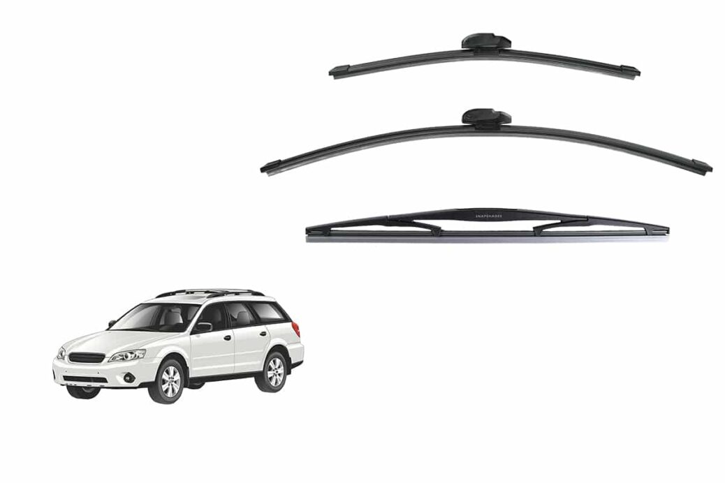 Subaru Outback 3rd Generation | Liberty/Legacy Wagon 4th Generation Car Window Wipers (BL/BP; 2003-2009)