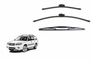 Subaru Forester 2nd Generation Car Window Wipers (SG; 2002-2008)