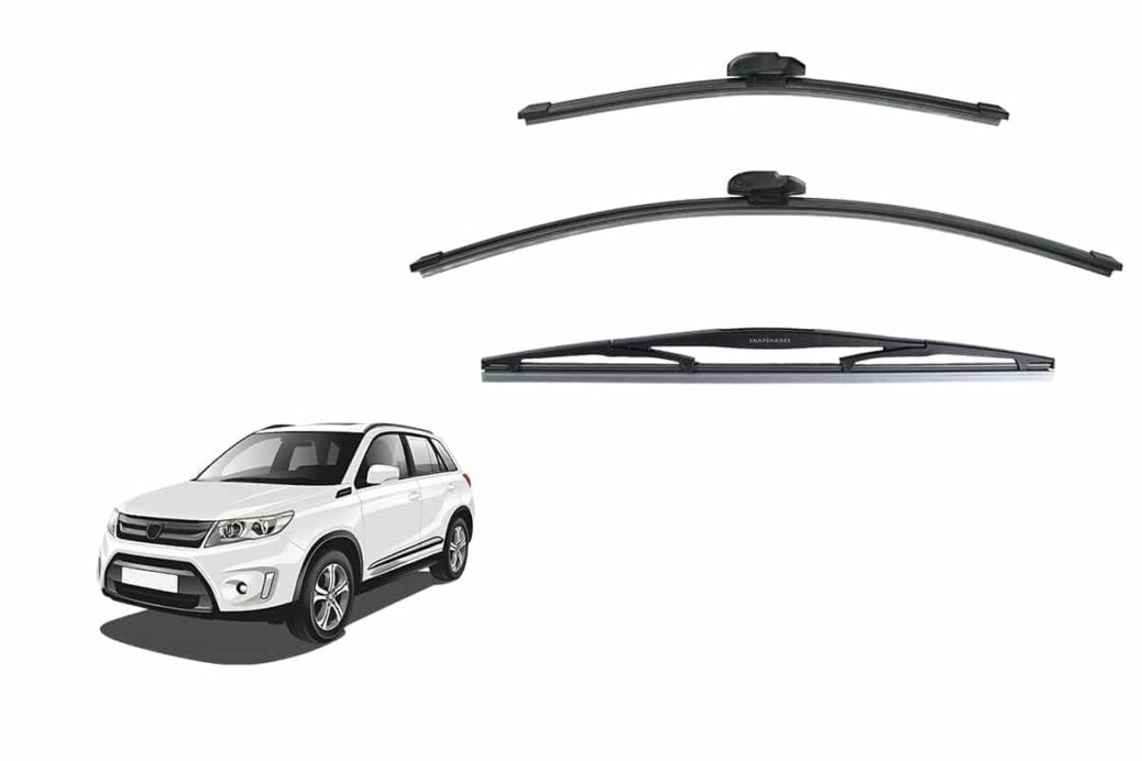 Suzuki Vitara/Escudo 4th Generation Car Window Wipers (LY; 2015-Present)