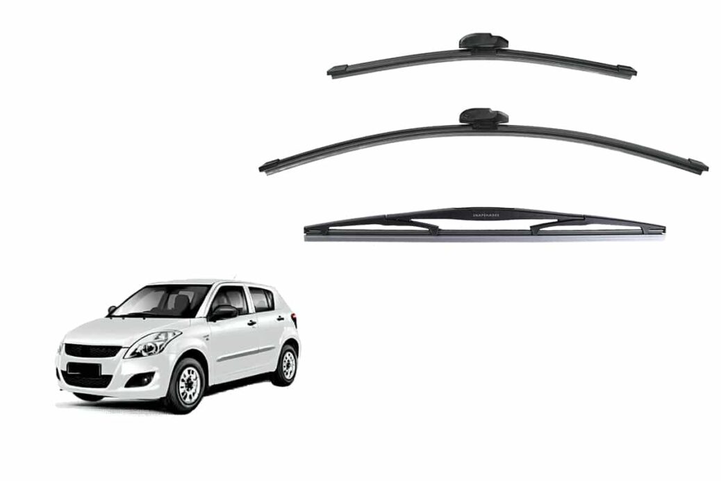 Suzuki Swift 1st Generation Car Window Wipers (RS; 2004-2010)