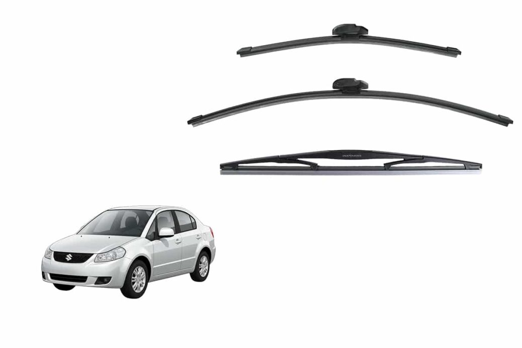 Suzuki SX4 Sedan 1st Generation Car Window Wipers (GY/EY/RW; 2006-2013)