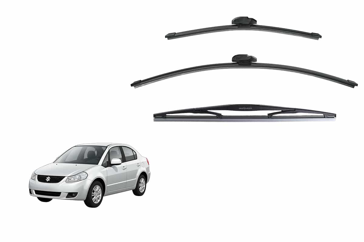 Suzuki SX4 Sedan 1st Generation Car Window Wipers (GY/EY/RW; 2006-2013) Suzuki SX4 Sedan 1st Generation Car Window Wipers (GY/EY/RW; 2006-2013)