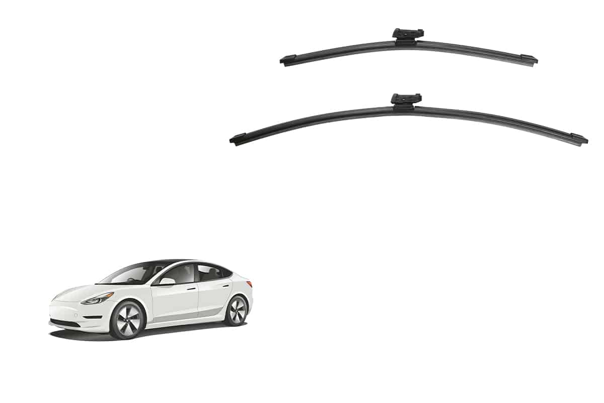 Tesla Model 3 Car Window Wipers (2017-2023) Tesla Model 3 Car Window Wipers (2017-2023)