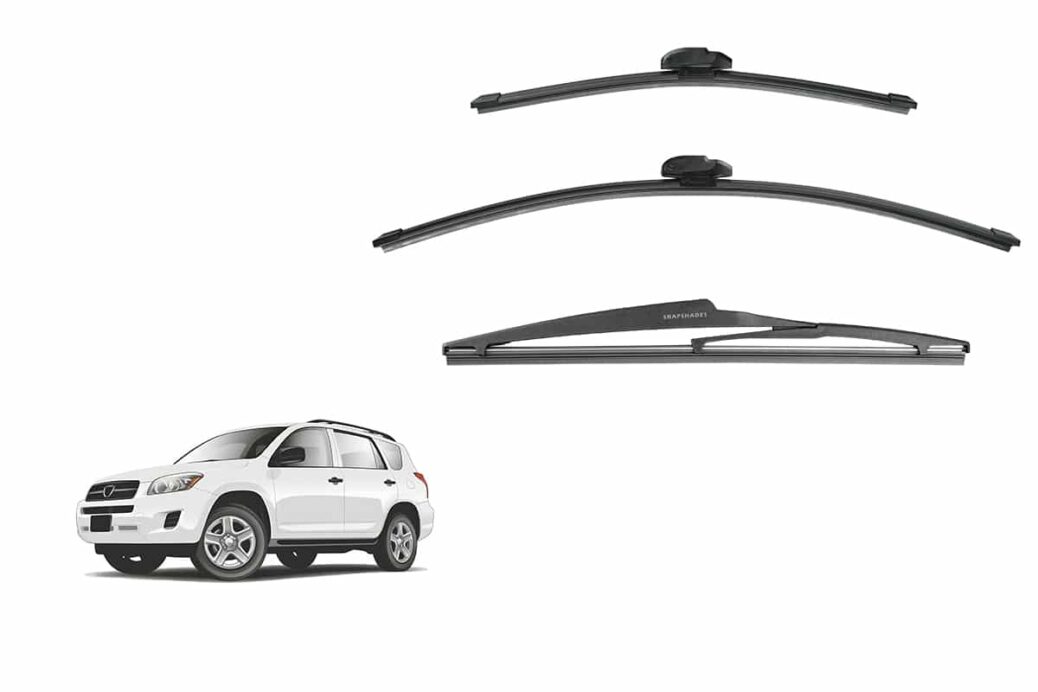 Toyota RAV4/Vanguard 3rd Generation Car Window Wipers (XA30; 2006-2012)