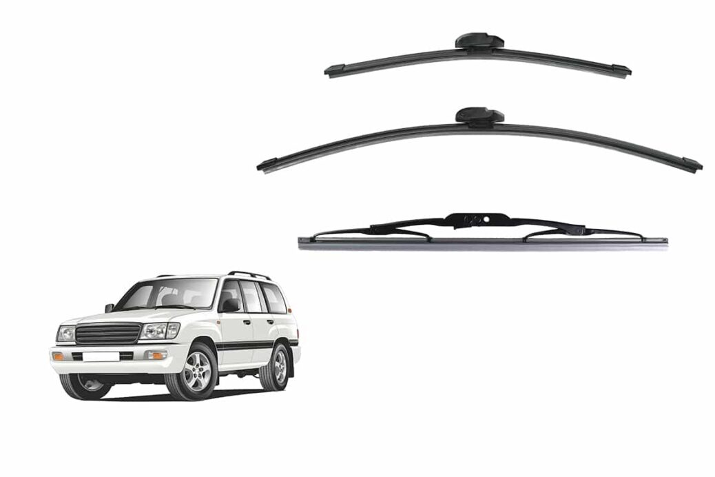 Toyota LandCruiser 100/105 Series | Lexus LX Car Window Wipers (J100/J105; 1998-2007)