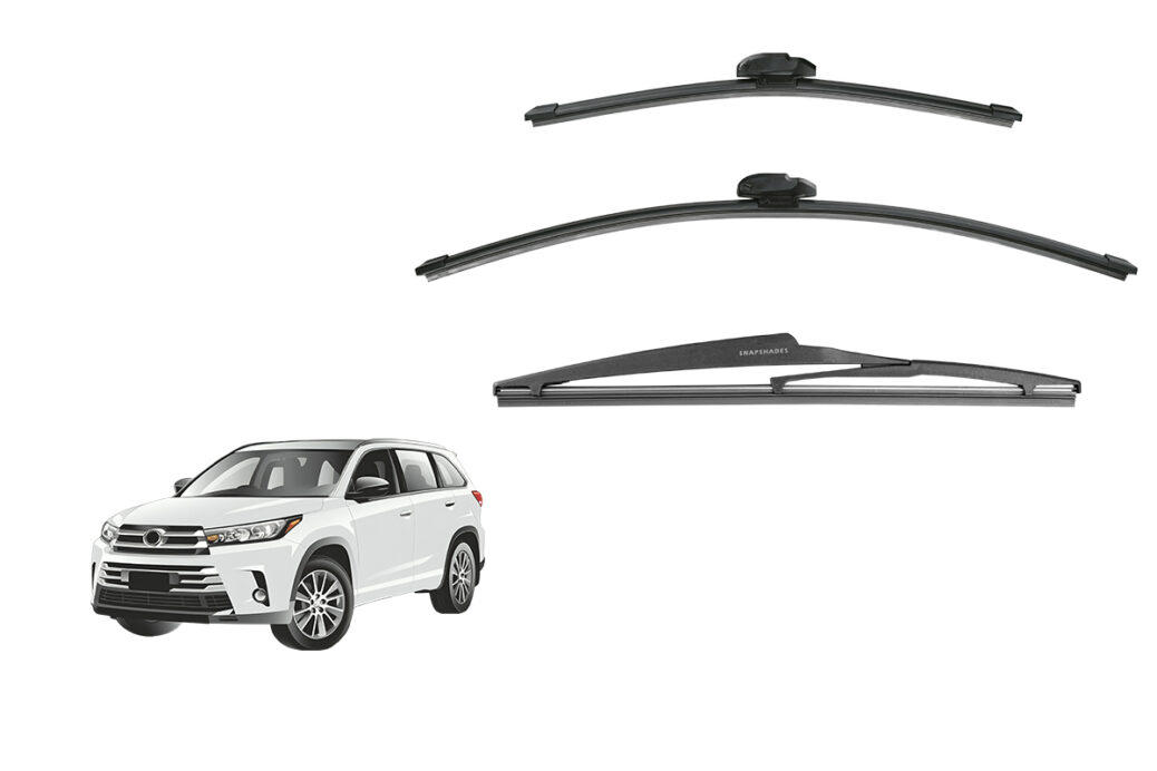 Toyota Kluger/Highlander 3rd Generation Car Window Wipers (XU50; 2013-2020)