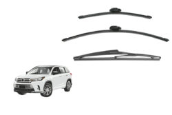 Toyota Kluger/Highlander 3rd Generation Car Window Wipers (XU50; 2013-2020)