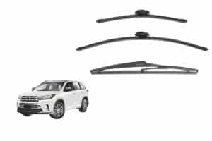 Toyota Kluger/Highlander 3rd Generation Car Window Wipers (XU50; 2013-2020)