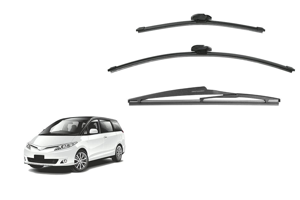 Toyota Tarago/Estima/Previa Car Window Wipers (XR50; 2006-2019) Toyota Tarago/Estima/Previa Car Window Wipers (XR50; 2006-2019)