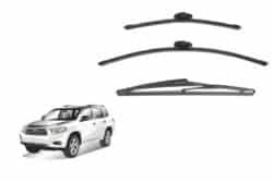 Toyota Kluger/Highlander 1st Generation Car Window Wipers (XU20; 2000-2007)