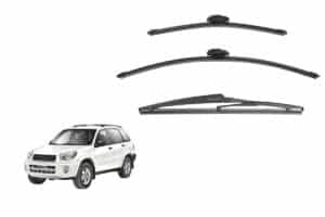 Toyota RAV4 2nd Generation Car Window Wipers (XA20; 2001-2005)