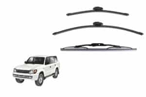 Toyota LandCruiser Prado 90/95 Series Car Window Wipers (J90/J95; 1996-2002)