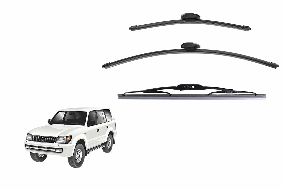 Toyota LandCruiser Prado 90/95 Series Car Window Wipers (J90/J95; 1996-2002) Toyota LandCruiser Prado 90/95 Series Car Window Wipers (J90/J95; 1996-2002)
