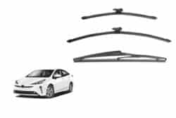 Toyota Prius Hatchback 4th Generation Car Window Wipers (XW50; 2015-2022)