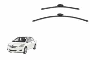 Toyota Yaris/Belta/Vios Sedan Car Window Wipers (XP90; 2005-2012)