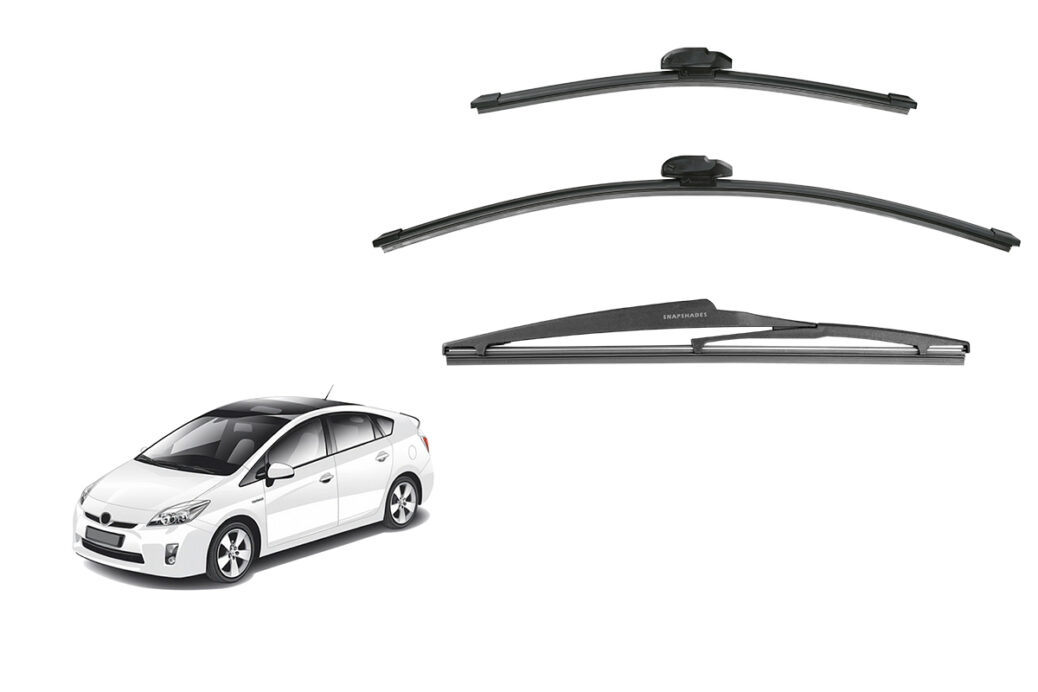 Toyota Prius Hatchback 3rd Generation Car Window Wipers (XW30; 2010-2015)