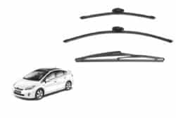 Toyota Prius Hatchback 3rd Generation Car Window Wipers (XW30; 2010-2015)