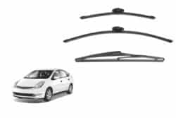 Toyota Prius 2nd Generation Car Window Wipers (XW20; 2003-2009)