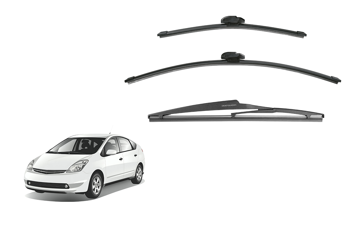 Toyota Prius 2nd Generation Car Window Wipers (XW20; 2003-2009) Toyota Prius 2nd Generation Car Window Wipers (XW20; 2003-2009)