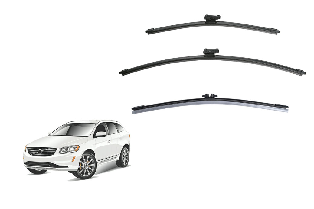 Volvo XC60 1st Generation Car Window Wipers (2009-2017)