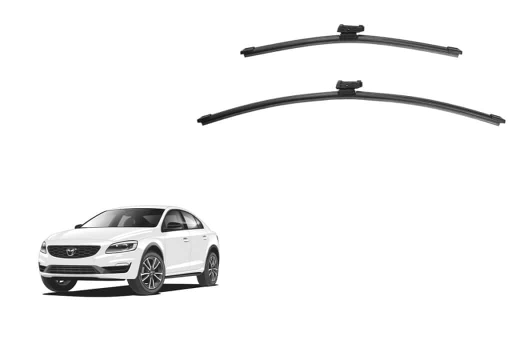 Volvo S60 1st/2nd Generation Car Window Wipers (2010-2018)