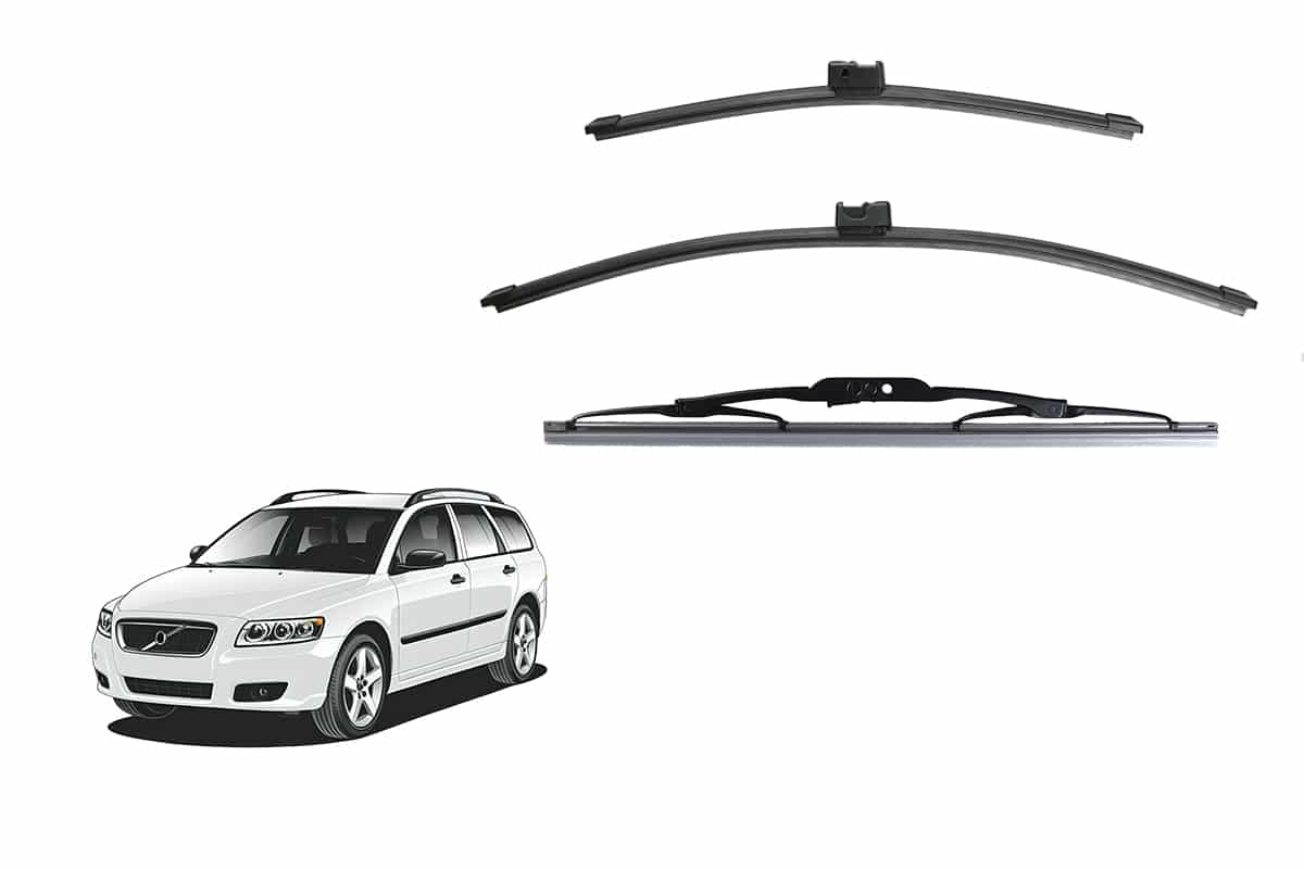 Volvo V50/S40 Car Window Wipers (2004-2012) Volvo V50/S40 Car Window Wipers (2004-2012)