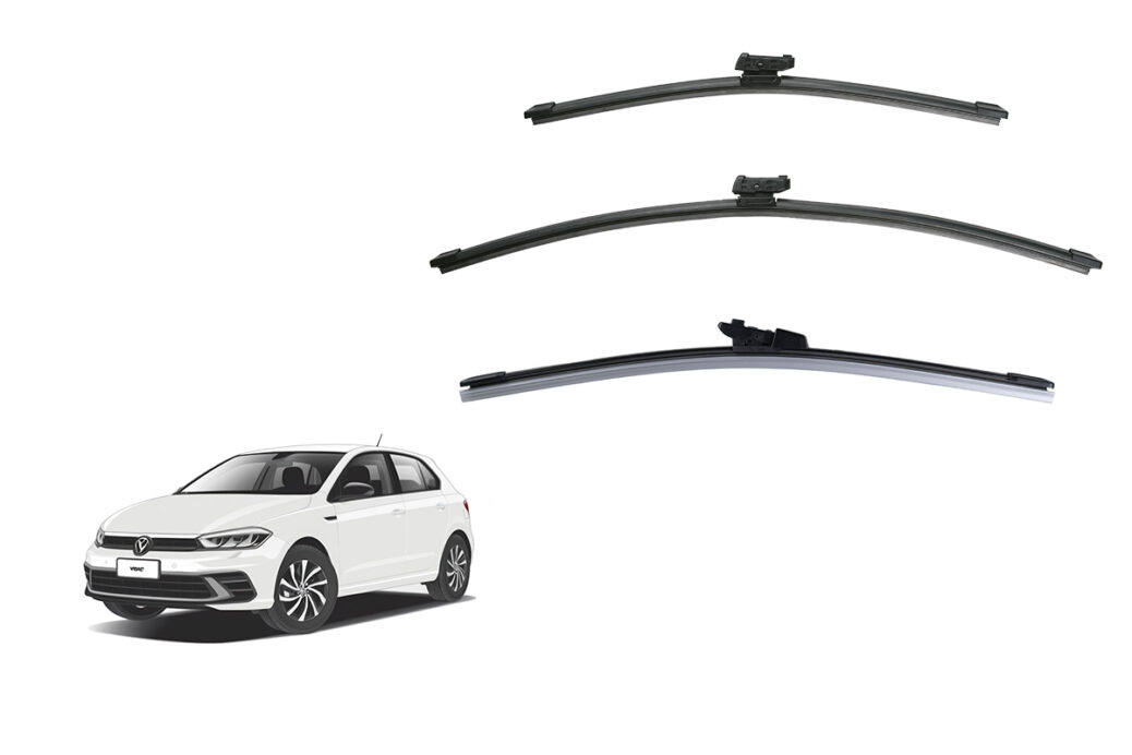 Volkswagen Polo 6th Generation Car Window Wipers (MK6/Typ AW; 2018-Present)