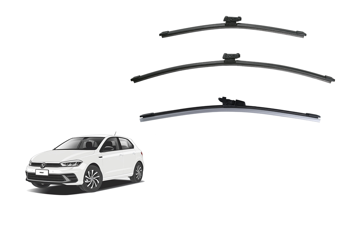 Volkswagen Polo 6th Generation Car Window Wipers (MK6/Typ AW; 2018-Present) Volkswagen Polo 6th Generation Car Window Wipers (MK6/Typ AW; 2018-Present)