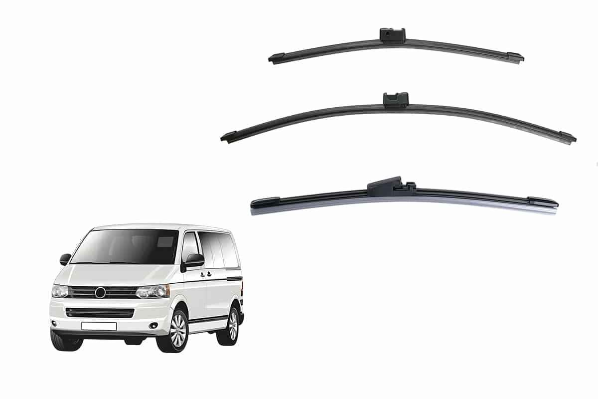 Volkswagen Transporter/Multivan/Caravelle Car Window Wipers (T5; 2003-2015) Volkswagen Transporter/Multivan/Caravelle Car Window Wipers (T5; 2003-2015)