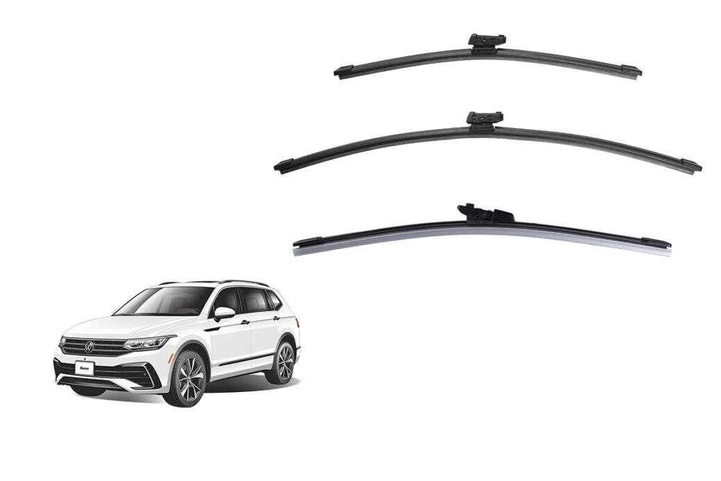 Volkswagen Tiguan 2nd Generation Car Window Wipers (Canada and USA) (AD/BW; 2017-2024)