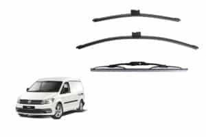 Volkswagen Caddy 3rd/4th Generation Car Window Wipers (Typ 2K; 2003-2021)