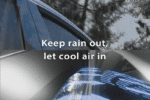(1) Rain out, air in