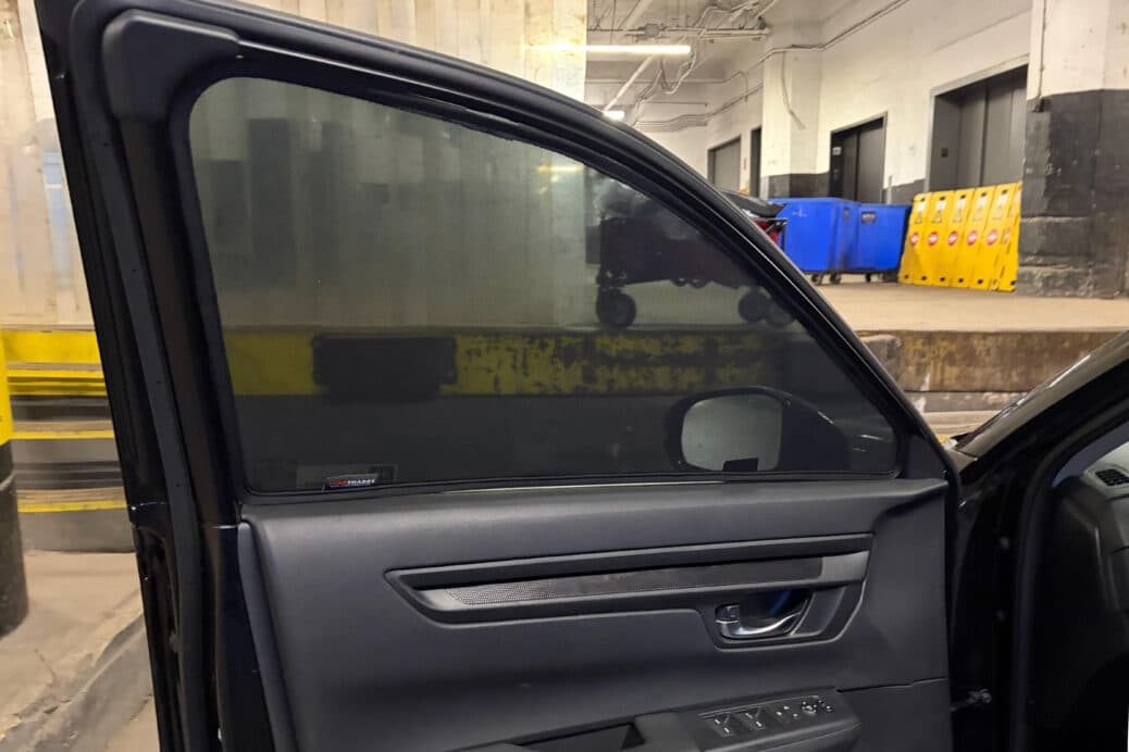 HON027 4 Honda CRV 6th Gen Front Door Snap Shades Camera Photo2