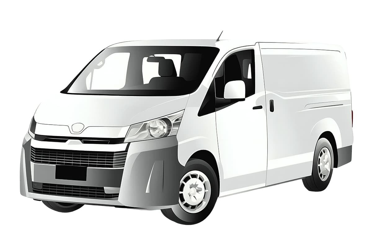TOY058 Toyota HiAce/Granvia 6th Generation Car Window Shades (H300; 2019-Present) - Image 1