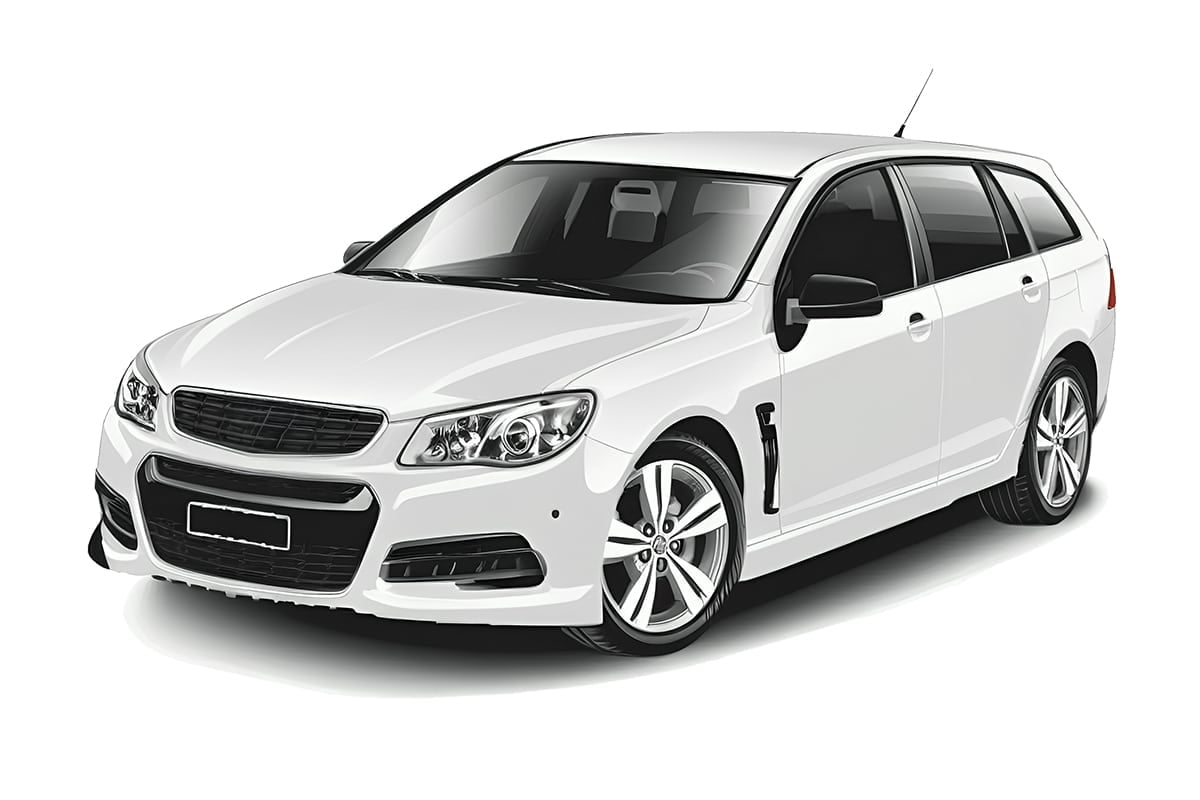 HOL006 Holden Commodore/Calais Wagon 4th Generation Car Window Shades (VE/VF; 2006-2017) - Image 1