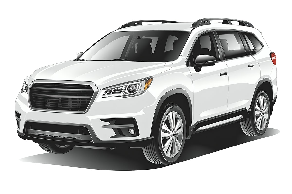 SUB025 Subaru Ascent/Evoltis Car Window Shades (WM; 2019-Present) - Image 1
