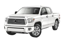 Toyota Tundra CrewMax 2nd Generation Car Window Shades (XK50; 2007-2021)