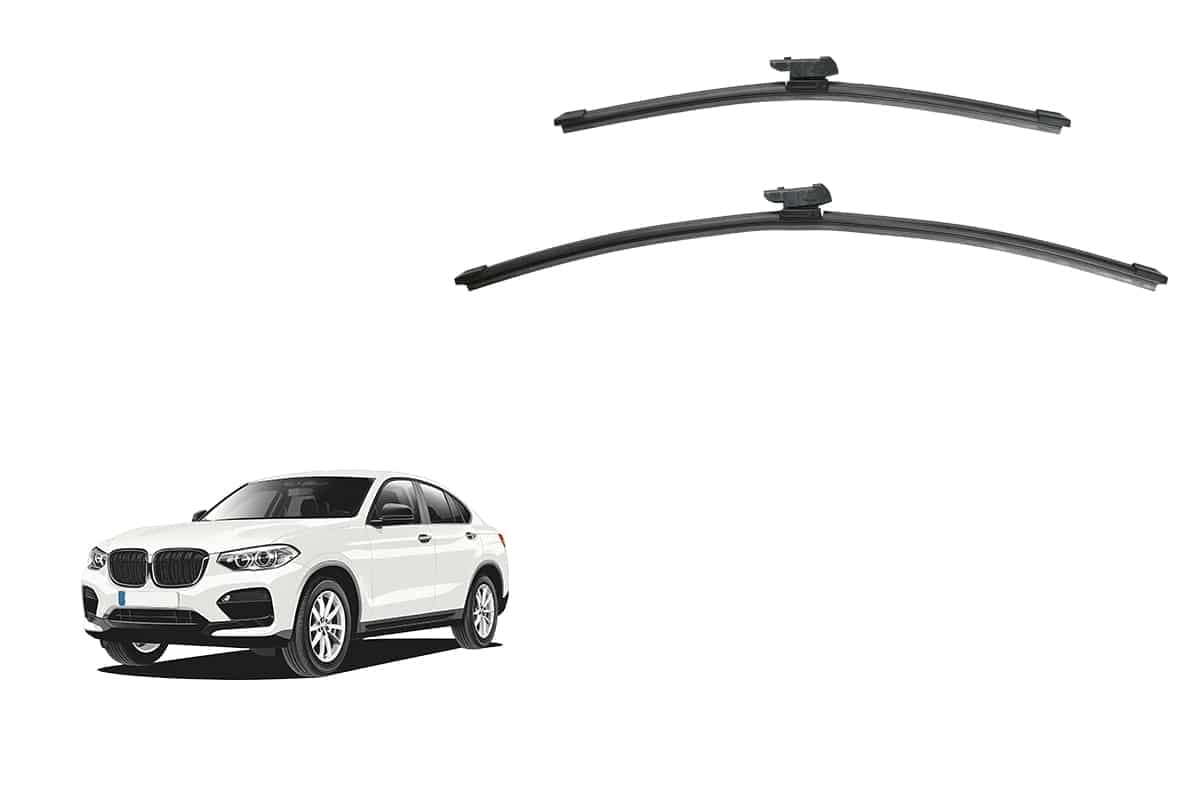 BMW019W-1 BMW X4 2nd Generation Car Window Wipers (G02; 2018-2025) - Image 1
