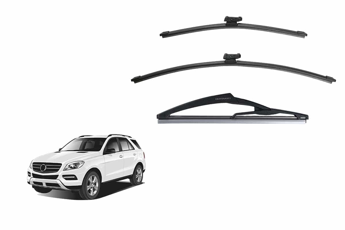 MER013W-1 Mercedes-Benz GL-Class/GLS 2nd Generation Car Window Wipers (X166; 2013-2019) - Image 1