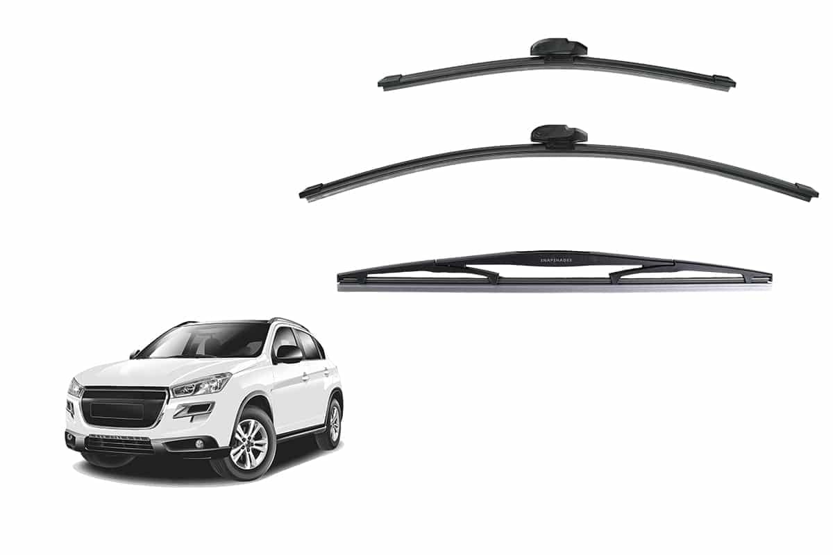 PEU004W-1 Peugeot 4008 Car Window Wipers (2012-2017) - Image 1