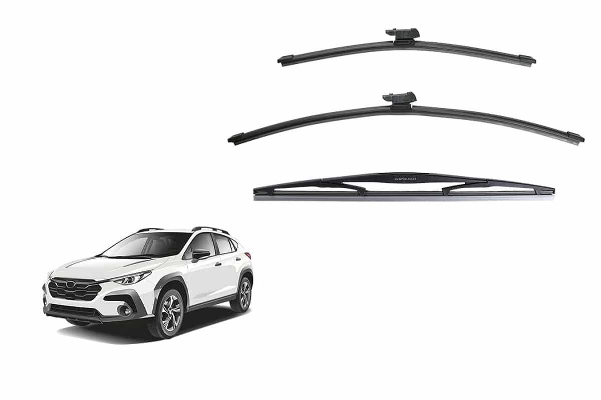 SUB026W-1 Subaru Crosstrek 3rd Generation/Impreza Hatchback 6th Generation Car Window Wipers (GU; 2023-Present) - Image 1